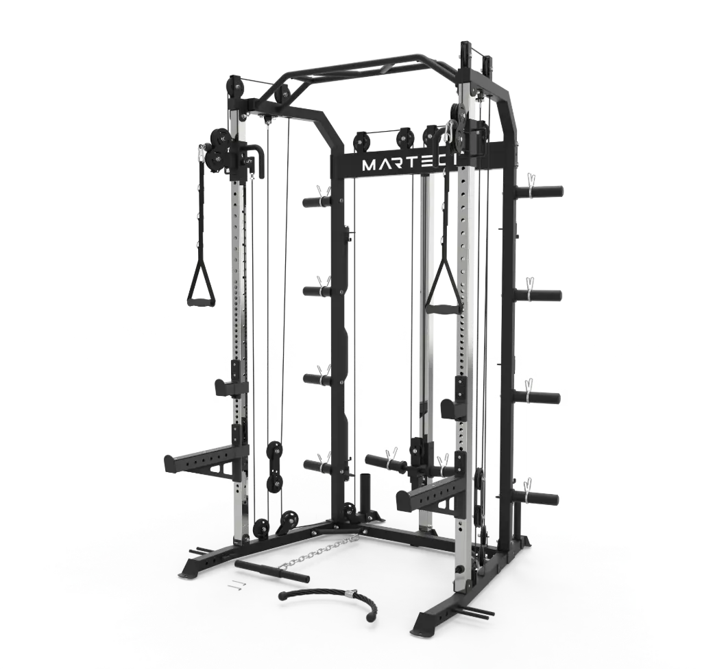 Martech M1+ multifunctioneel power rack - Functional trainer + half rack