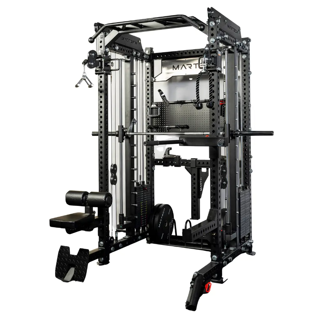 Martech M8 3IN1Rack – Smith machine met 1:1 pulley 
