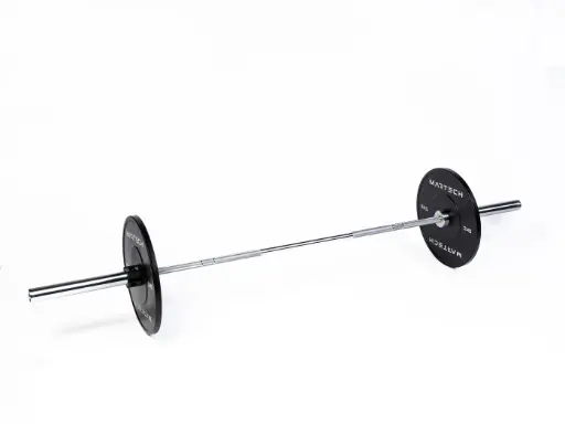 [MT-BP 107,5KG] Martech 107,5KG Bumper plates + Pro barbell