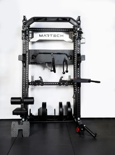 Martech M8 2-in-1 Half Rack with cable station – Including all attachments