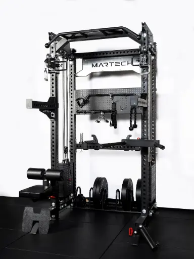 Martech M8 2-in-1 Half Rack with cable station – Including all attachments
