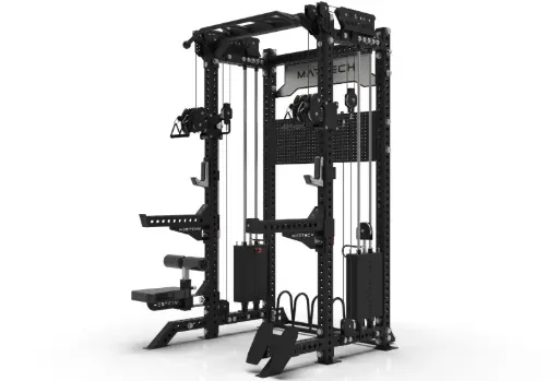 Martech M8 2IN1 Cable station - Half rack 2:1 & 1:1 ratio - 90KG - Lat pulley - Low row